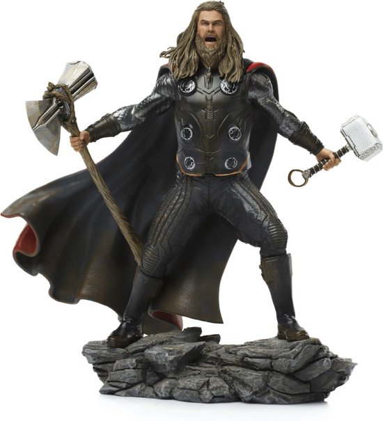 Foto: Iron studios marvel comics the inifinity saga thor 1 10 scale statue beeld