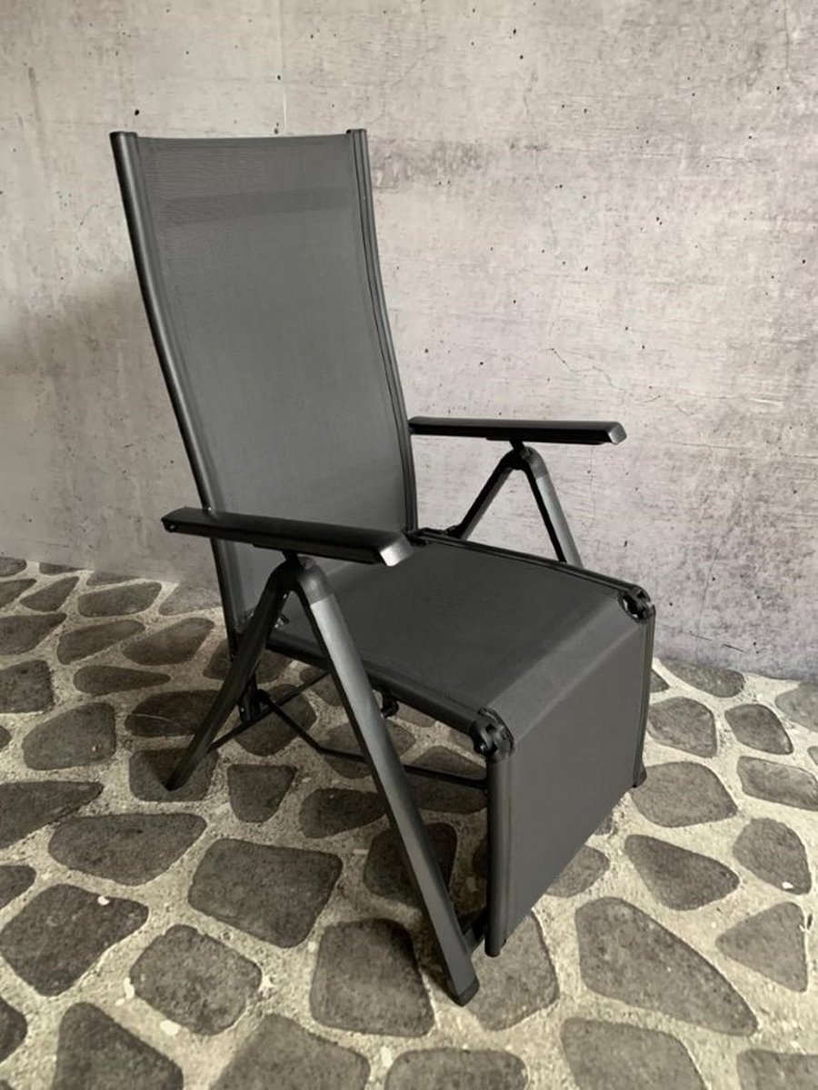 Sens-Line Levy relax chair alu/textileen