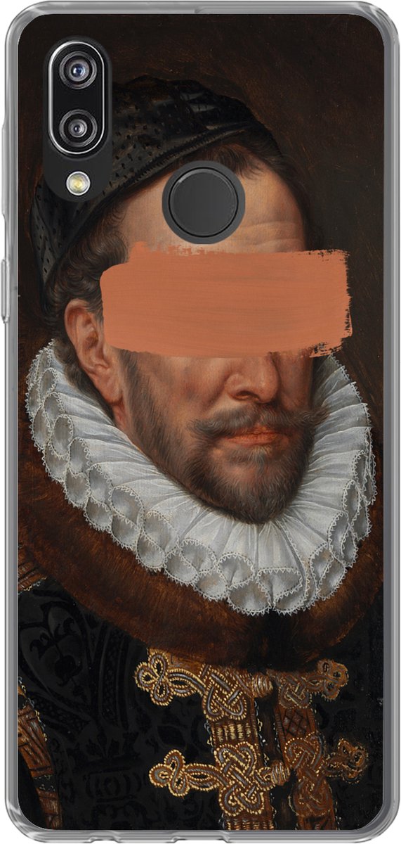 Telefoonhoesje Geschikt voor Huawei P20 Lite (2020) hoesje - Schilderij - Verf - Oude meesters - Siliconen Telefoonhoesje Telefoonhoesje