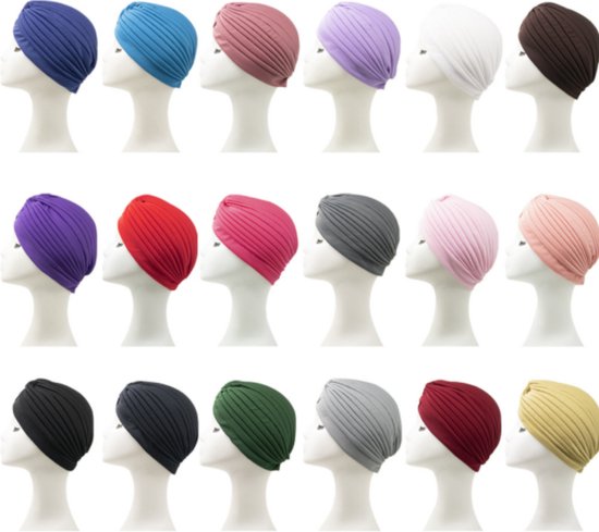Turban - Hijab - Couvre-chef - Bonnet chimio - Islamique - Turban - Bonnet - Chimio
