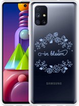 Hoesje Geschikt voor Samsung Galaxy M51 In Bloom