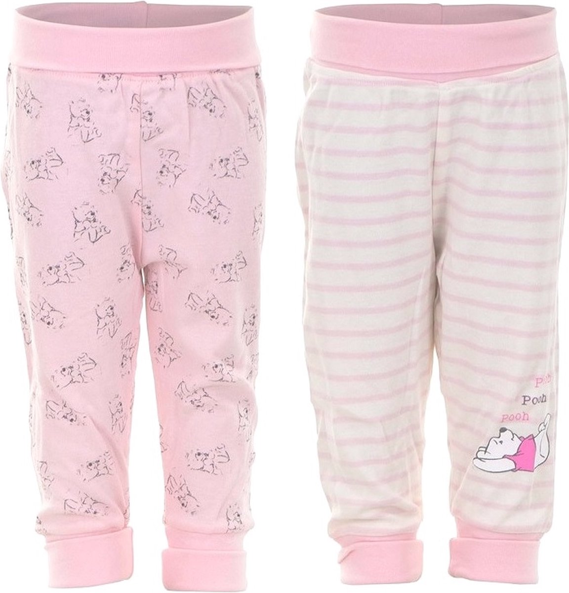 Disney Baby - 2 Baby Broekjes - Winnie de Poeh - Mt 74/80