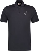 Security Kleding ART. NR. 201003 / POLOSHIRT NAVY heren, bedrukt met V-tje en SECURITY. Maat 5XL.