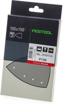 Festool 497133 STF Delta/7 P120 GR/10 Schuurbladen - P120 - VOS-Lak - 100x150mm (10st)