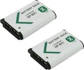 Accu voor Sony NP-BX1 : 2 stuks
