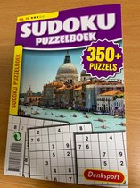 Denksport | Denksport puzzelboekjes | Sudoku | puzzelboekjes | puzzelboeken volwassenen denksport | Nederlands | 3* | Meer dan 350 puzzels | Extra dik!