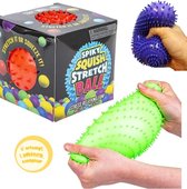 Stressbal met stekeltjes - 1 exemplaar - 10 cm - Fidget Toy - Voor de hand - Kinderen - Tieners