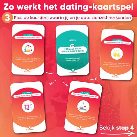Hart tot Hart Dating - 2 spellen - Relatiespel - Vragen Spel Relatie