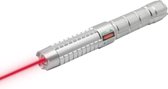 Veco Laserpen - Laser Pointer - Laserpen Rood - GEEN SPEELGOED - Laserpen Set - Met Opzetstukken - ZEER KRACHTIG - Professionele Laserpen - 5MW - Laser