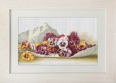 Luca-S Pansies borduren (pakket) BM3008