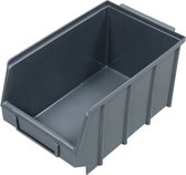Haceka - Boîte empilable en plastique P2 gris - 12 pièces