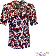 Casa Mode Poloshirt - Rood-  maat 40