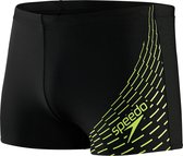 Speedo Medley Logo Aquashort Heren - Zwart / Groen - Maat 4