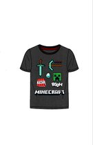 Minecraft t-shirt korte mouw - maat 140 - 10 jaar