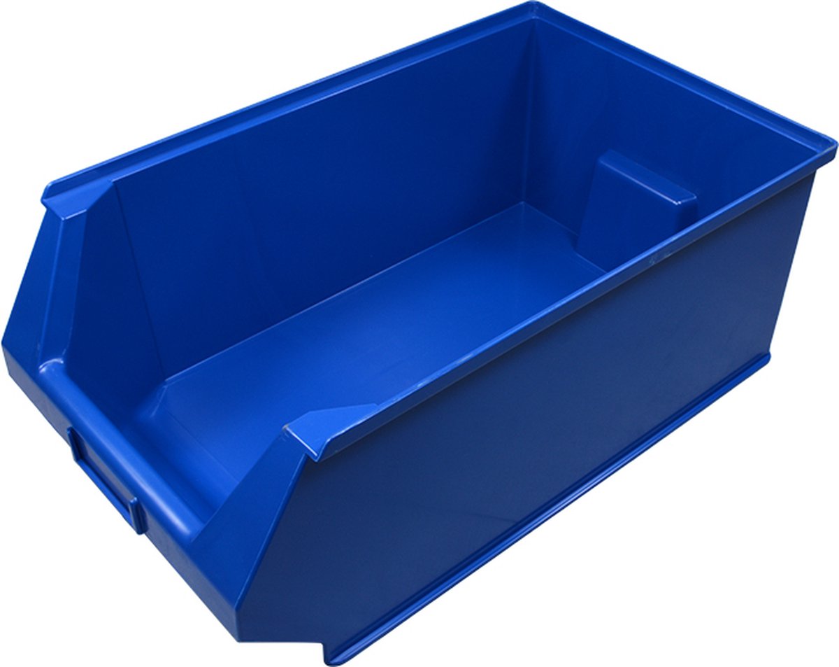 Haceka - Kunststof stapelbak P4 blauw - 12 stuks - Magazijnbak