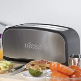 Ufesa™ Broodrooster - Broodrooster Zwart - Roodroosters - Toaster - 4 sneetjes