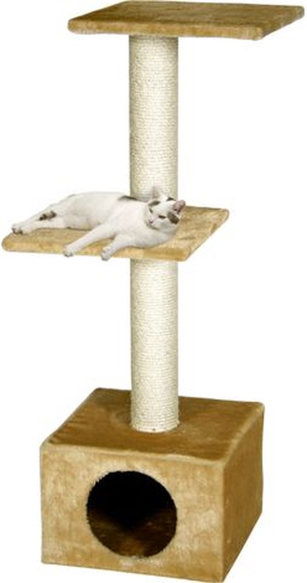 Zooselect - Krabpaal Charbonel - Beige - 47 x 35 x 103 cm