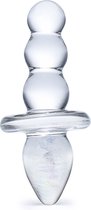 Glas Titus Beaded Glazen Butt - Buttplug