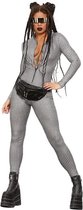 SMIFFY'S - Holografische disco jumpsuit vrouwen - S