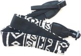 Camera Strap - Nek Strap Band - Voor DSLR Nikon | Canon | Instax | Sony - Zwart met Wit