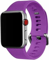 38mm en 40mm Sport bandje paars geschikt voor Geschikt voor Apple watch 1 | 2 | 3 | 4 | 5 | 6 | 7