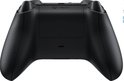 Achterkant van een zwarte Xbox controller.
