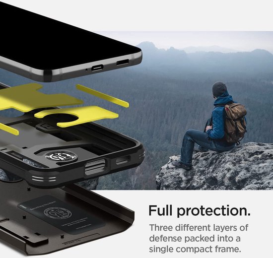 Spigen Tough Armor Military Grade coque de protection pour téléphones portables 15,5 cm (6.1") Housse Bronze