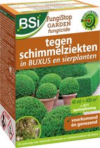 BSI Fungistop Garden tegen schimmelziekten - Preventieve en curatieve fungicide tegen roest en witziekte - 40 ml voor 400 m²