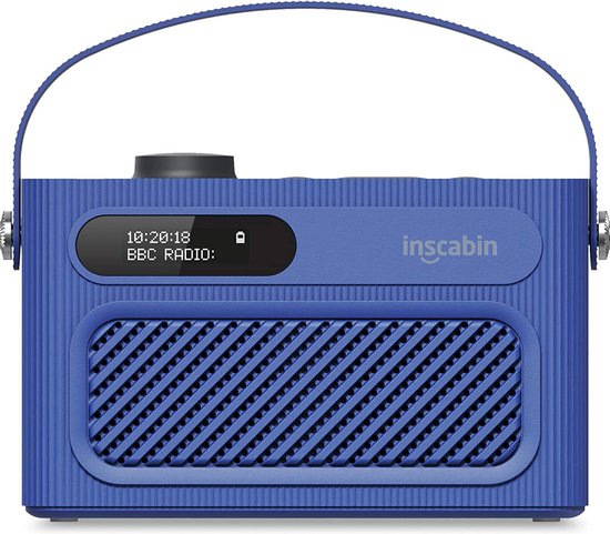 Inscabin P2 Draagbare DAB/DAB FM digitale radio/draagbare draadloze luidspreker met Bluetooth/stereogeluid/mooi ontwerp