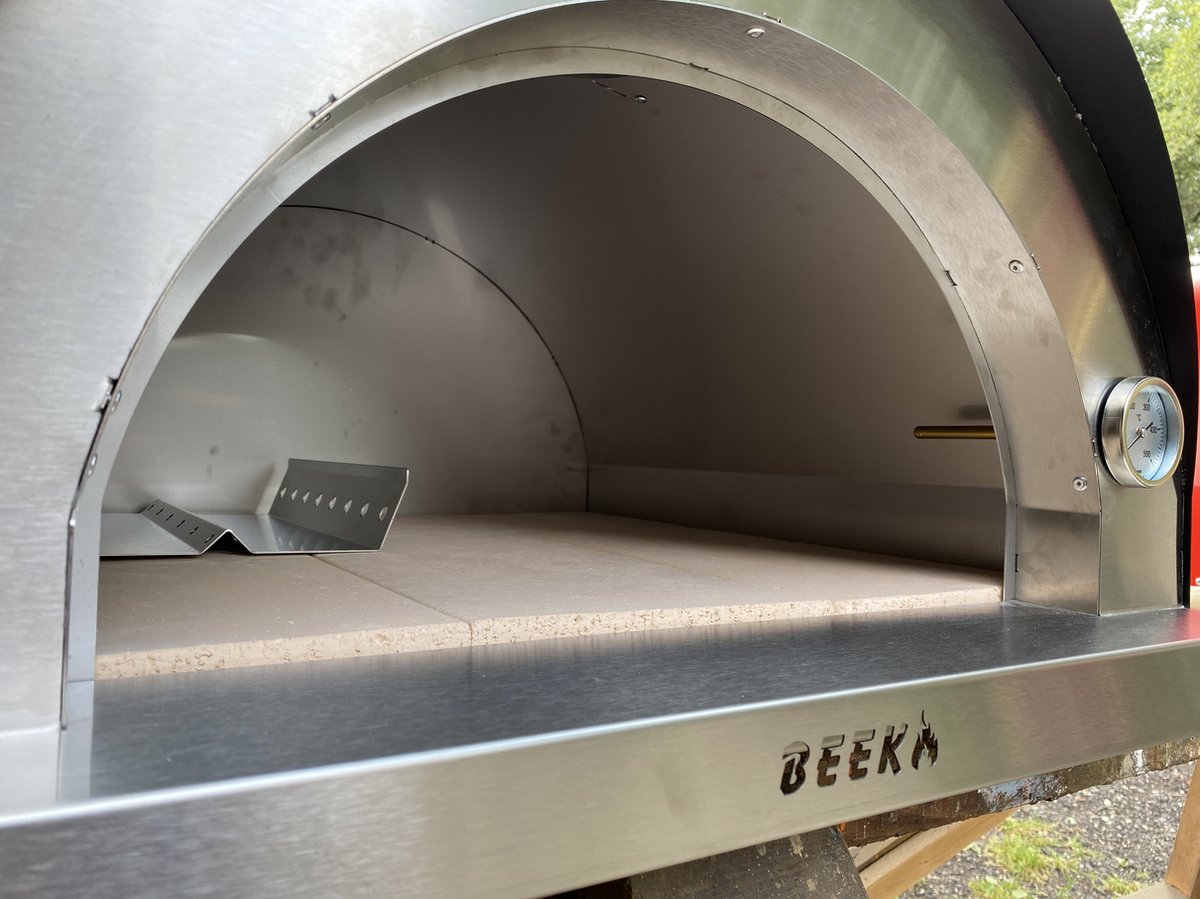 BEEK Classico 70 pizzaoven inclusief Hoes Pizzaschep en ovenborstel houtgestookt...