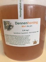 Honingland : Dennenhoning, Miel de pin, Pine Honey.   2,50 kg