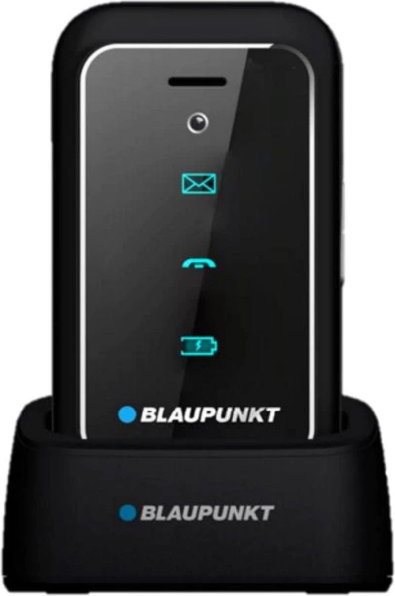 Senior Flip Mobiele Telefoon, GSM 2G Dubbel Scherm Ontgrendeld Mobiel, Grote Knoppen, Groot Scherm, Luid Volume, LED-zaklamp, Dubbele Stand-by Telefoon voor Oudere Kinderen (Bezoedelen Kleur
