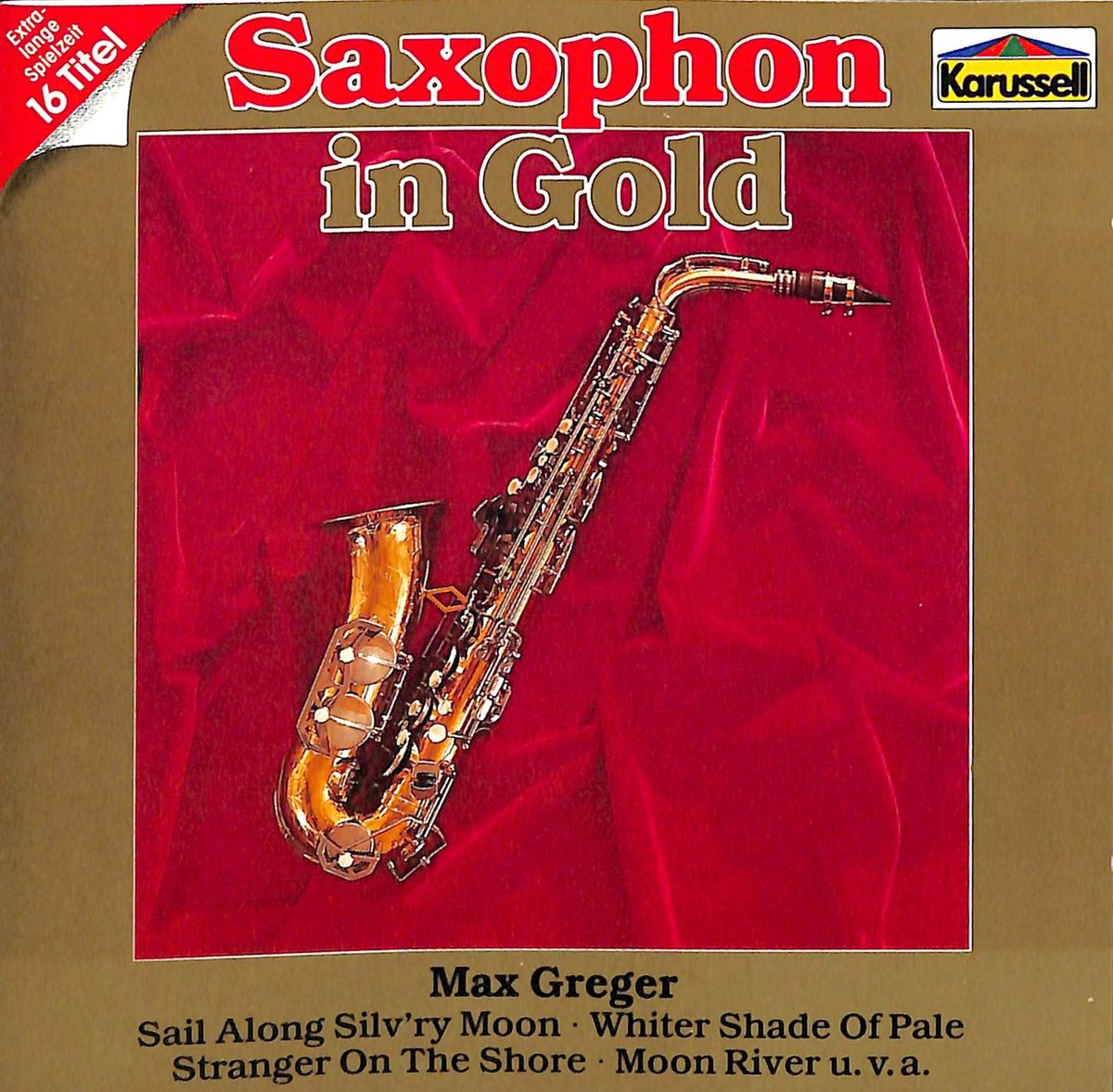 Saxophon In Gold