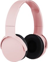 Single - draadloze koptelefoon - microfoon - verstelbaar (roze)