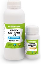 FLOW RESIN Epoxy giethars UV-1.00 kg