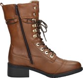 Mustang Veterschoenen Hoog Veterschoenen Hoog - cognac - Maat 45