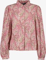 TwoDay dames blouse met paisley print - Roze - Maat M