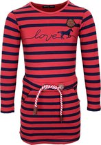 S&C Robe Love horses rouge Kids & Child Filles Blauw/ Rouge - Taille: 158/164