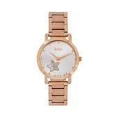 Lee Cooper LC06788.433 - Horloge - Analoog - Dames - Vrouwen - stalen band - Rosékleurig - Zilverkleurig