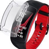 Strap-it Samsung Gear Fit 2 / Gear Fit 2 Pro TPU case - transparant