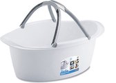 Stefanplast - Boodschappenmand - Wasmand  - Plastic - Boodschappen - Mand - Stella - Blauw