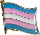 LGBTIQ + Gay Non-binair Trangender Kledingspeld Enamel Emaille Pin Badge Reverse Broche