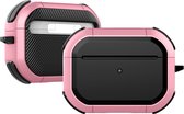 Apple Airpods 3 Hoesje - Schokbestendige - Ondersteunt Draadloos Opladen - Roze