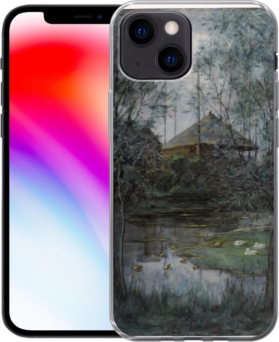 Coque iPhone 13 mini - Hay Shelf - Piet Mondrian - Coque en Siliconen pour téléphone