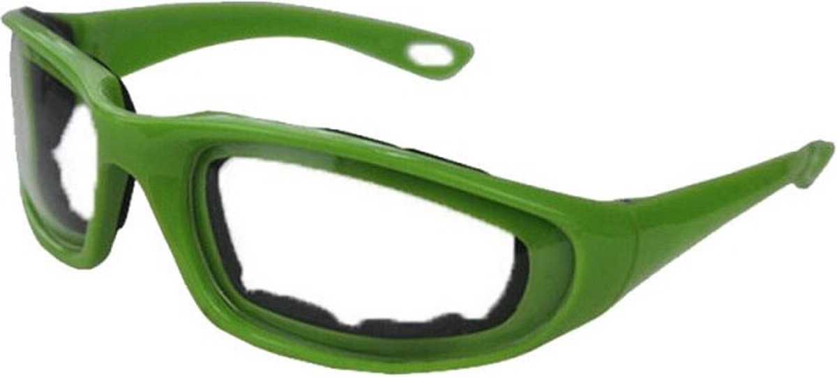 Ui bril - Ogen beschermer - uiensnijden - beschermbril - BBQ Bril - Spetterbril - Groen