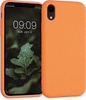 kalibri hoesje geschikt voor Apple iPhone XR - backcover voor smartphone - fruitig oranje
