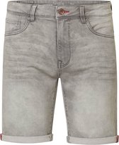 Petrol Industries - Heren Summer Denim Shorts - Grijs - Maat XXXL