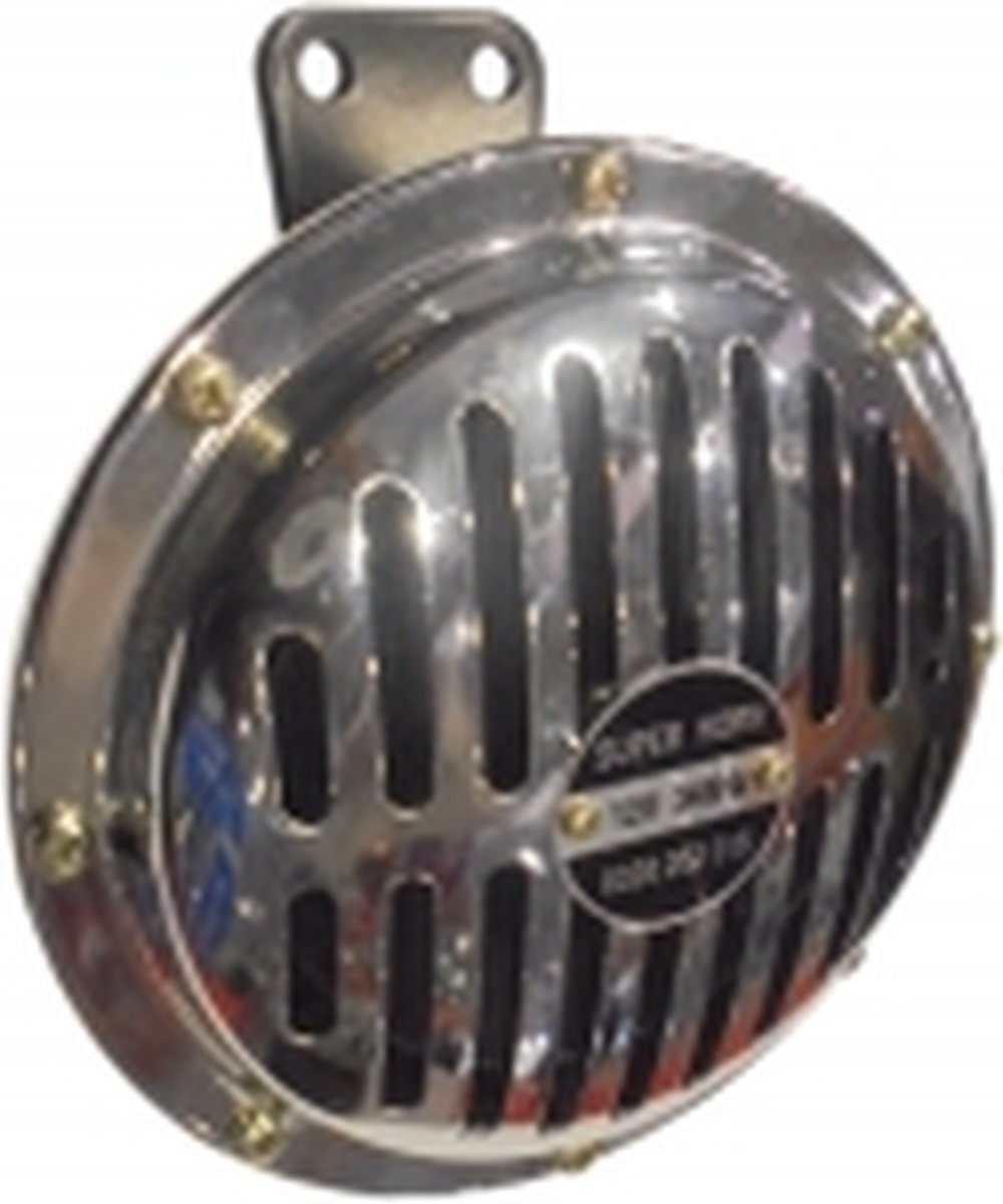 claxon chroom super groot 15 cm HebbesTools
