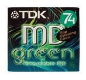 TDK 74 MD Green recordable minidisc
