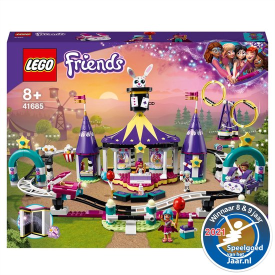 LEGO Friends Magische Kermisachtbaan - 41685 | bol.com